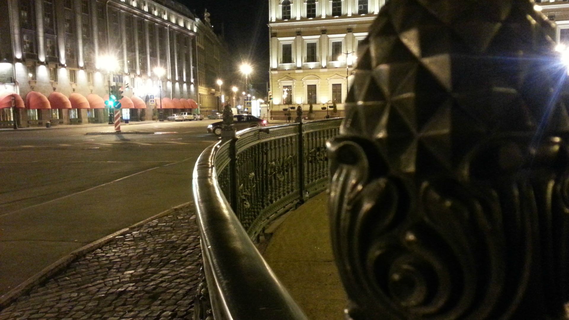 St. Petersburg in the evening